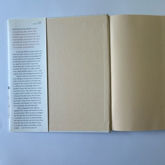 Cook Book Bundle Andie Mitchell and Gwenyth Paltrow - Picture 9 of 10